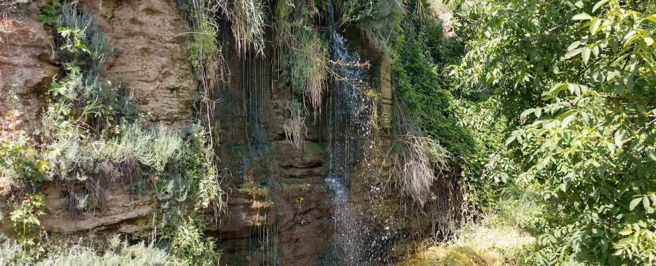 Водоспад у селі Фонтанка, що в передмісті Одеси.