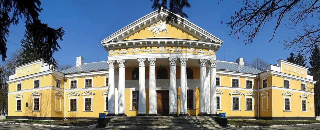 Палац Ганських у селі Верхівня.