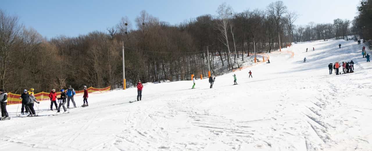 Гірськолижна гірка в Голосіївському лісі "Goloseev Ski Park" (Гірка Голосієво).