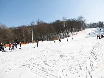 Лижний спуск "Goloseev Ski Park" має лише одну трасу довжиною в 500 метрів. Для підйому на вершину використовується бугельний витяг. 