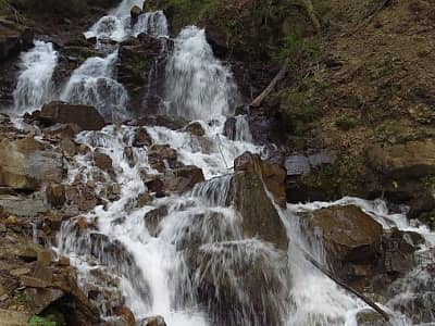 Найвищий водоспад Закарпаття - водоспад Труфанець