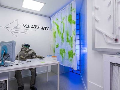 Квест-кімната "Зона 51: Лабораторія" від Замкнені в Києві