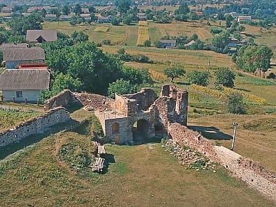 Замок XVIII століття у селі Підзамочок у Тернопільській області