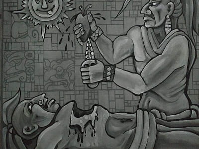 Квеструм "Ацтеки. Остання жертва" в декораціях містичних обрядів народу ацтеків, де вам потрібно назавжди зупинити криваві ритуали індіанців