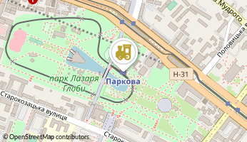 Розташування Дніпровська на мапі
